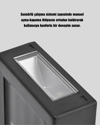 Solar Güçlü 6 LED Dış Mekan Lambası – Otomatik Aç/Kapa Işık Sensörlü Aydınlatma