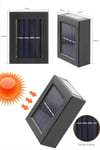 Solar Güneş Enerjili Çift Taraflı Duvar Lambası Çift Taraflı Duvar Lamba Güneş Enerjili