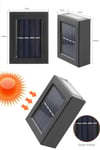 Solar Güneş Enerjili Çift Taraflı Duvar Lambası Çift Taraflı Duvar Lamba Güneş Enerjili Yeni Nesil