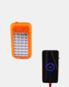 Solar Powerbank 10000 mAh LED Kamp Lambalı Taşınabilir Şarj Cihazı