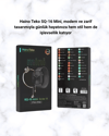 SQ-16 Mini Series 10 Akıllı Saat | Şık ve Hafif Tasarım, 3 Kordon Seçeneği