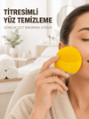 Su Geçirmez Titreşimli Yüz Temizleme Cihazı Yumuşak Silikon Cilt Bakım Fırçası