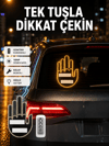 Suya Dayanıklı LED El Park Uyarı Cihazı Uzaktan Kumandalı 2025