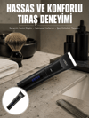 Suya Dayanıklı Tıraş Makinesi – Hassas Paslanmaz Çelik ve Titanyum Bıçak Yeni Nesil