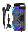 Taşınabilir Bluetooth Hoparlör RGB Işık Efektli Stereo Ses