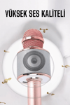 Taşınabilir Bluetooth Karaoke Mikrofon: Hafıza Kart Girişli, Etkileyici Performans