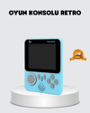 Taşınabilir Retro Oyun Konsolu – 3.5 İnç LCD, 666 Klasik Oyun, TV Destekli