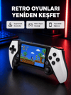 Taşınabilir Retro Oyun Konsolu – 4.3 İnç Ekran, 64 GB Hafıza ve Klasik Oyun Arşivi