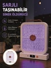 Taşınabilir Şarjlı Sivrisinek Öldürücü 365NM UV Işıklı Beyaz Model