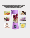 Taşınabilir USB Şarjlı Mini Smoothie Blender 380ml Çelik Bıçaklı Portatif