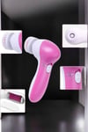 Taşınabilir Yüz Temizleme Cihazı Masaj, Peeling, Temizlik 5 Başlıklı