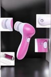 Taşınabilir Yüz Temizleme Cihazı Masaj, Peeling, Temizlik 5 Başlıklı