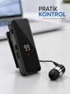 Tek Kulaklıklı Bluetooth Kulaklık Klipsli Mini Taşınabilir Müzik ve Görüşme Cihazı