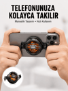 Telefon Soğutucu | LED Işık Efektli | Power Aparatlı | Sessiz ve Taşınabilir Model Yeni Nesil