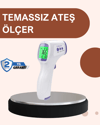 Temassız Dijital Ateş Ölçer Büyük Ekranlı Hızlı Okuma