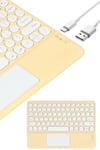 Touchpad Uyumlu Bluetooth Klavye Slim Kablosuz Wifi Q Klavye