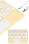 Touchpad Uyumlu Bluetooth Klavye Slim Kablosuz Wifi Q Klavye