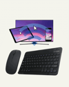 Türkçe Q Klavye Düzenli RGB Kablosuz Klavye Mouse Set