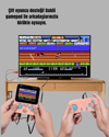 TV Bağlantılı Çift Oyunculu Şarjlı Retro Gamepad Seti