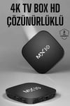 TV Box HD Çözünürlüklü 4 Çekirdekli 8 GB Dahili Hafıza Android Uyumlu