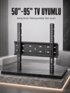 TV Duvar Askı Aparatı 50-95 İnç Uyumlu Güvenli Sabit Montaj