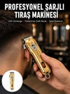 Type-C Şarjlı LCD Ekranlı Profesyonel Saç Sakal Tıraş Makinesi Yeni Nesil