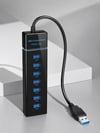 USB 3.0 Çoklayıcı 7 Port Yüksek Hızlı Veri Aktarım
