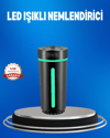 USB Bağlantılı LED’li Hava Nemlendirici Aromaterapi Buhar Difüzörü