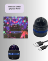 USB Galaxy Projektör Lamba – Romantik Atmosfer, Çocuk Odası, Parti ve Düğün Işığı