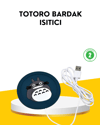 USB Isıtıcı Bardak Altlığı Totoro Desenli 45°–60° Sıcaklık Koruma