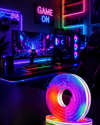 Uygulama Kontrollü RGB Neon Led Şerit Işık 16 Milyon Renk Destekli