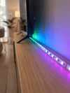 Uzaktan Kumandalı RGB Şerit LED 5 Metre 12V 5050 SMD Çok Renkli Dekoratif Işık Seti
