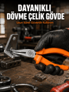 Uzun Çene Tasarımlı Dövme Çelik Kargaburun Hassas Kavrama Performansı