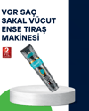 VGR V-695 Profesyonel Saç ve Sakal Kesme Makinesi Şarjlı ve Kablolu Kullanım