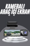 Video ve Fotoğraf Kaydedici Sürüş Kamerası Ön ve Arka Çift Kameralı