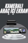 Video ve Fotoğraf Kaydedici Sürüş Kamerası Ön ve Arka Çift Kameralı