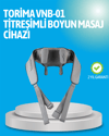 VNB-01 Titreşimli Boyun Masaj Aleti Gri Renk