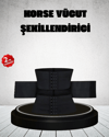 Vücut Şekillendirici Bel Sargısı Kaymaz Esnek Tasarım