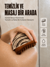 Vücut Temizleme Fırçası Ergonomik Elde Tutulan Yumuşak Kıllı Masaj Fırçası