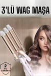 Wag Maşa Negatif İyon Teknolojili Isı Ayarlı Saç Maşası