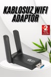 Wifi Adaptörü Bt5.0 Wifi 2'si Bir Arada Çift Bantlı Çift Anten