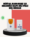 Wireless Kapı Zili Pratik ve Zahmetsiz Günlük Kullanım