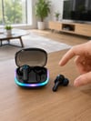 WS Bluetooth Kulaklık Quad ENC HD Voice 500mAh Şarj Kutulu Kablosuz Kulaklık