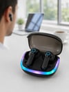 WS Bluetooth Kulaklık Quad ENC HD Voice 500mAh Şarj Kutulu Kablosuz Kulaklık