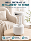 Yağmur Damlası Hava Nemlendirici Ultrasonik Buhar Makinesi 800 ml Aroma Difüzör