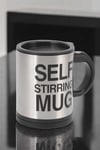Yazılı Mug Kupa Karıştırıcı Özelliği Ve Paslanmaz Çelik