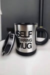 Yazılı Mug Kupa Karıştırıcı Özelliği Ve Paslanmaz Çelik