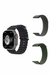 Yeni Nesil Akıllı Kol Saati Nabız Ölçer GPS Uyumlu 49 MM Kasa