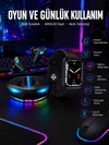 Yeni Nesil Akıllı Saat ve Kablosuz Kulaklık Kampanyası İkili Set Bluetooth Bağlantılı