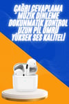 Yeni Nesil Bluetooth Kulaklık Beyaz Çağrı Cevaplayabilen Kablosuz Yeni Nesil
